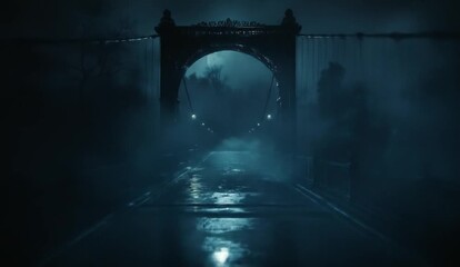 A digital globe hovers above a futuristic data visualization - Powered by Adobe