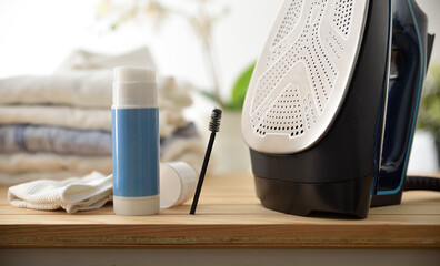 Industrial products for cleaning the soleplate of steam iron
