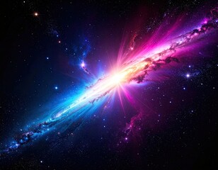 Cosmic explosion in a nebula