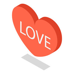 3D Isometric Flat  Set of Dialogue Speech Bubbles. Item 14