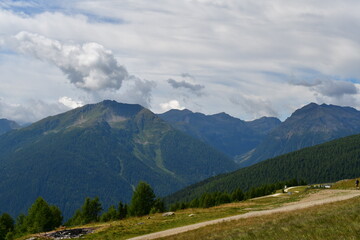 Schöne Landschaft im Ultental in Südtirol 