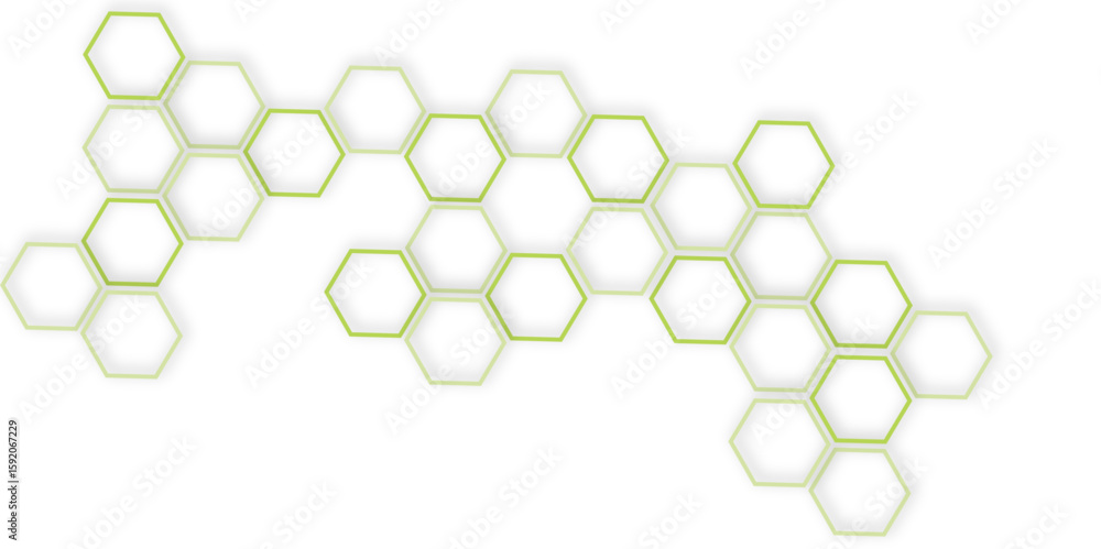 Aufkleber abstract geometric technology out color line hexagon polygonal honeycomb luxury pattern vector backg