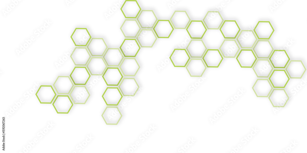 Aufkleber abstract geometric technology out color line hexagon polygonal honeycomb luxury pattern vector backg