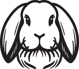 Adorable Lop-Eared Bunny