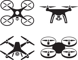 Sleek Modern Drone Silhouette

QuadCopter Drone Vector Artwork

High-Tech Aerial Drone Illustration

Remote Control Drone Icon

Futuristic Flying Drone Outline