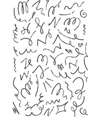 Creative Doodle Patterns, Artistic Illustrations, Abstract Design, Digital Art, Minimalist Style, Unique Concepts