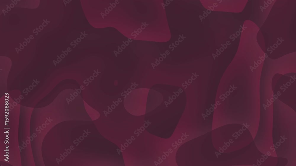Poster abstract shapes in varying shades of burgundy and maroon create a dynamic, textured background. the 