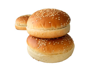 bun with sesame seeds