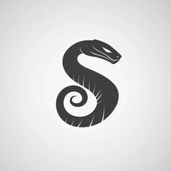 Stylized snake logo