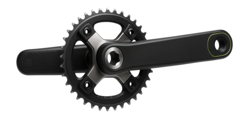 Adjustable chainline crankset for fat-tire bicycles