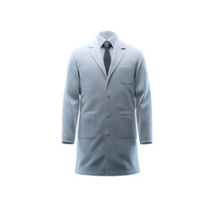 Clothing white cotton shirt with collar on a white background