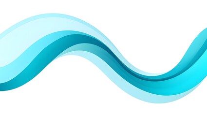 Abstract blue wave background vector illustration design for website and template use
