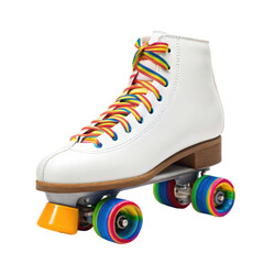 roller skates  isolated on white png