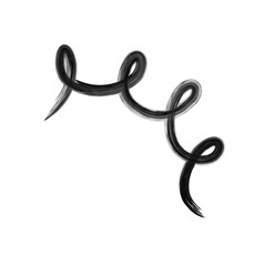 Obraz premium hand-drawn black marker arrow isolated PNG transparent file type for apps, website, web, UI, logo, designs