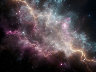 Obraz premium stars and nebula