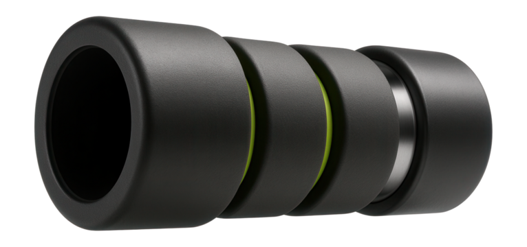 Adjustable-density roller with removable core inserts for customizable firmness