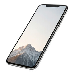 mobile phone isolated on white png