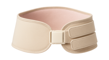 Maternity support belt with adjustable Velcro closure