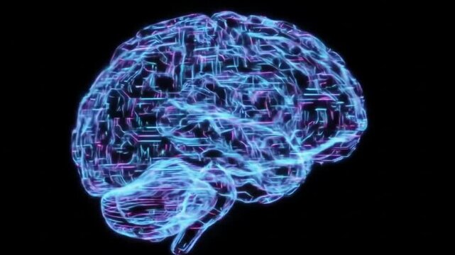 Otak manusia memindai sinar-X medis 3D untuk pemikiran dan kecerdasan