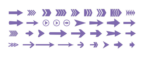 Abstract background with neon lights of arrows.Arrow Icon Set. Pixel Perfect Vector EPS 10 Illustration. Colorful arrow symbols. Arrow isolated vector graphic elements.