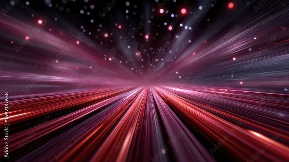 Aufkleber accelerated digital communication event virtual realm abstract visuals cosmic environment digital vi