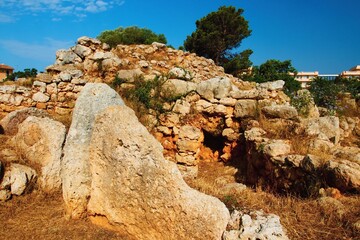 S'illot, an Iron Age archaeological site on the island of Mallorca in the Balearic Islands.