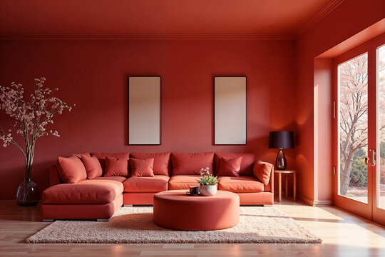Living Room With Red Furniture: Vibrant Style Ideas