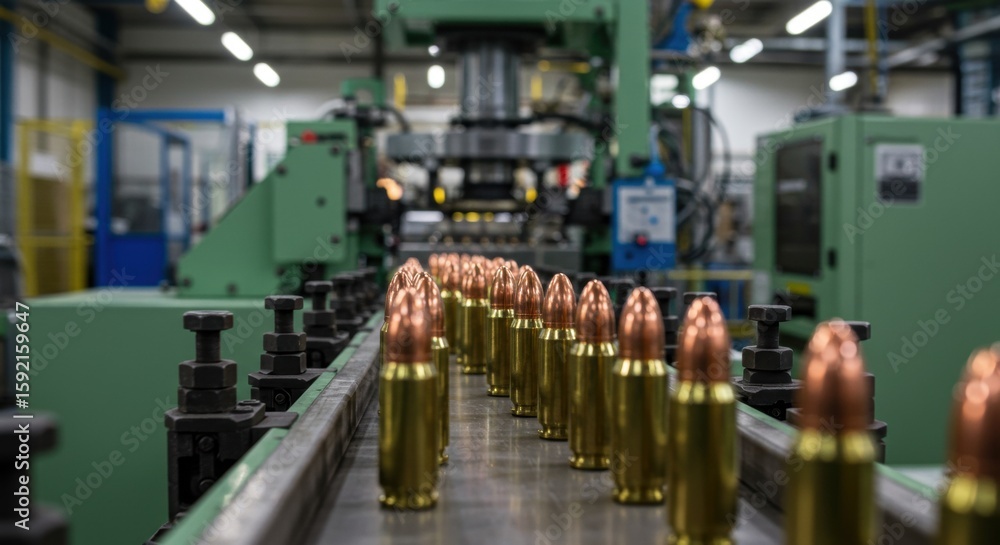 Poster bullet manufacturing in an automated factory setting