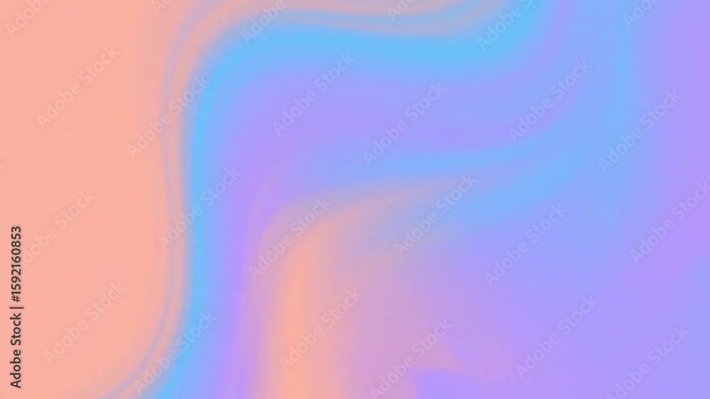 Poster abstract background with fluid pastel colors blending seamlessly in slow motion
