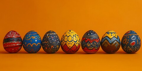 Painted Easter Eggs.