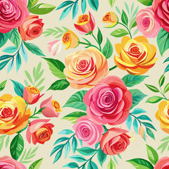  background with roses