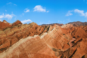 he Colorful Danxia Geological Wonder of Zhangye, Gansu