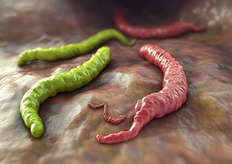 Parasites on Human Tissue.