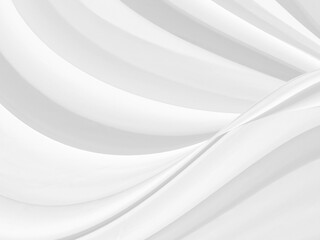 beauty fashion white and gray abstract soft fabric smooth curve shape decorate textile background