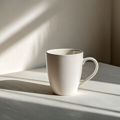 cup of coffee on wooden table