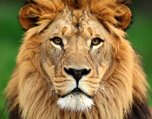 Fototapeta premium Close-up of a majestic lion