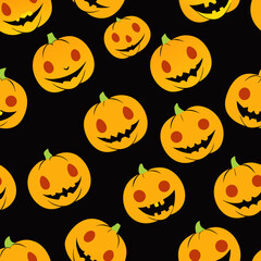 halloween pumpkins pattern