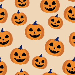 halloween pumpkins pattern