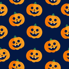 halloween pumpkins pattern