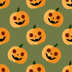 halloween pumpkins pattern