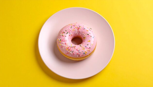 donut with sprinkles