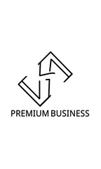 Minimalist Premium Business Logo – Modern Line Art Corporate Branding Design