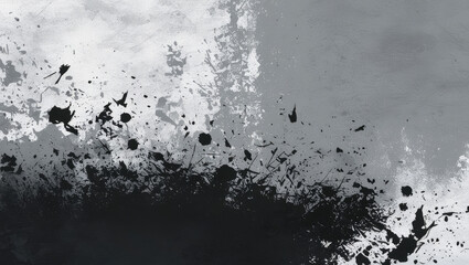 Rough textured splatter background with dark tones