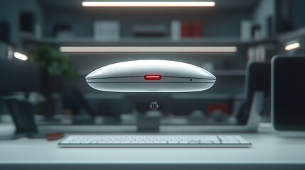 Floating device in modern office