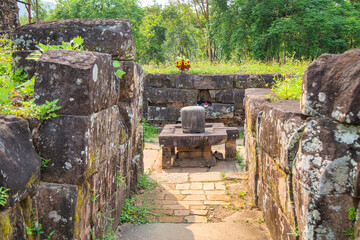 My Son sanctuary is a Unesco World Heritage site in Quang Nam, Vietnam. Located about 30 km west of Hoi An ancient town.