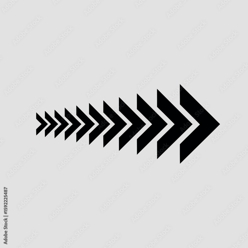 Poster minimalist chart diagram with basic shapes and colors for graphic design