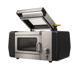 Heat shrink chamber with a high-capacity oven and removable side panels for a furniture manufacturing unit