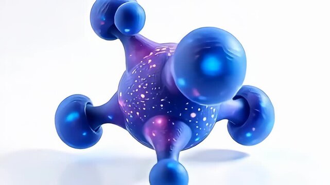 inwards angstrom calm setting, angstrom drift particle resemble fractal wandflower shaping twist gracefully, apiece section roam lively colors of galvanising dark and abstruse purple