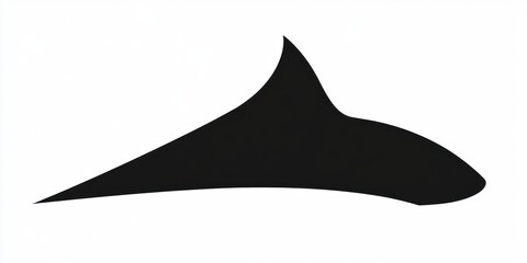 Abstract silhouette of a creature