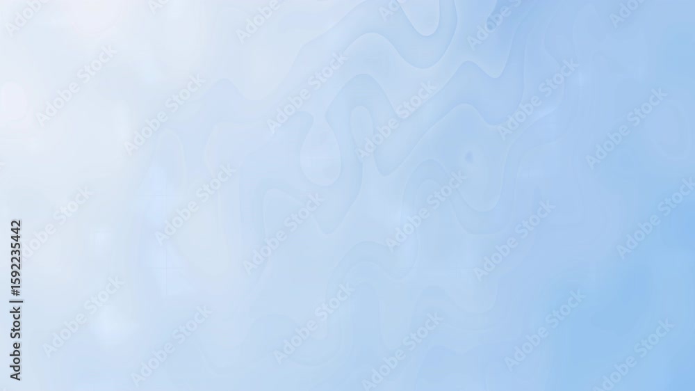Poster a serene, gradient background transitions from light blue to white, creating a calming atmosphere. t